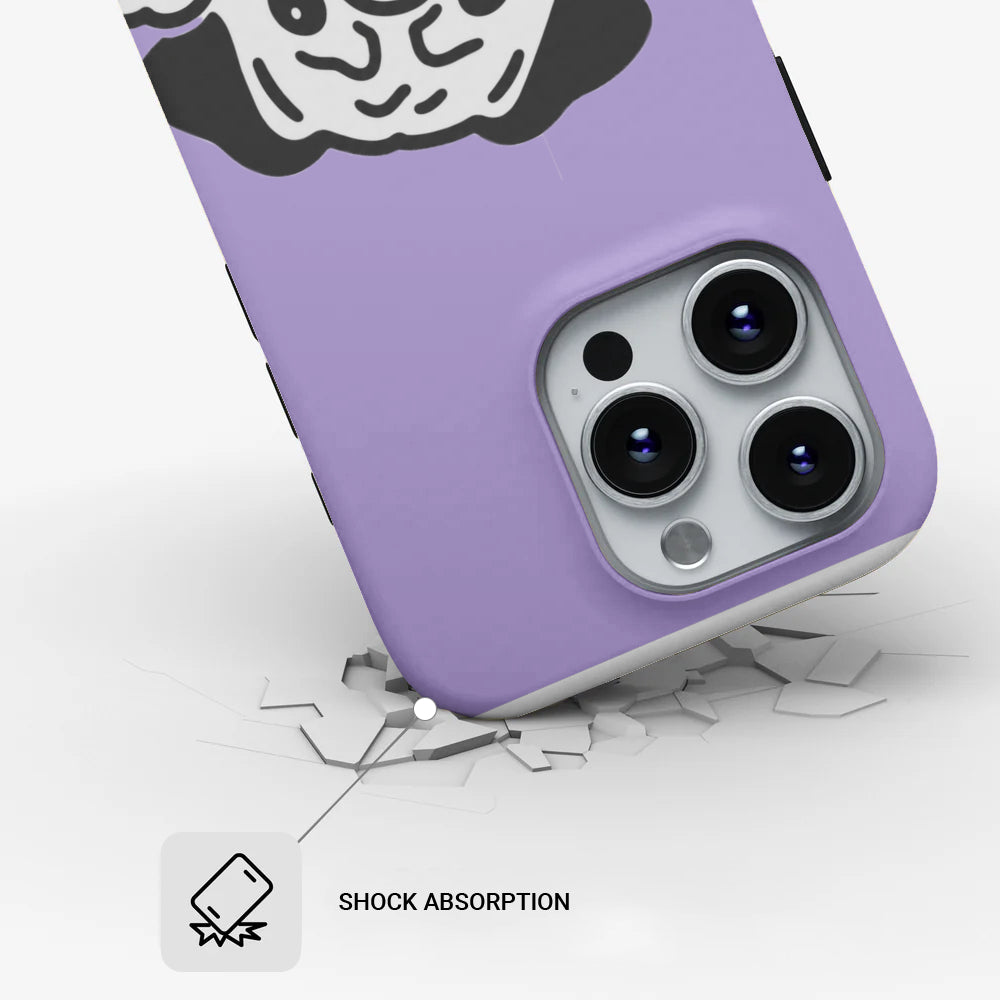 Otis - Dual-Layer Pug  Phone Case
