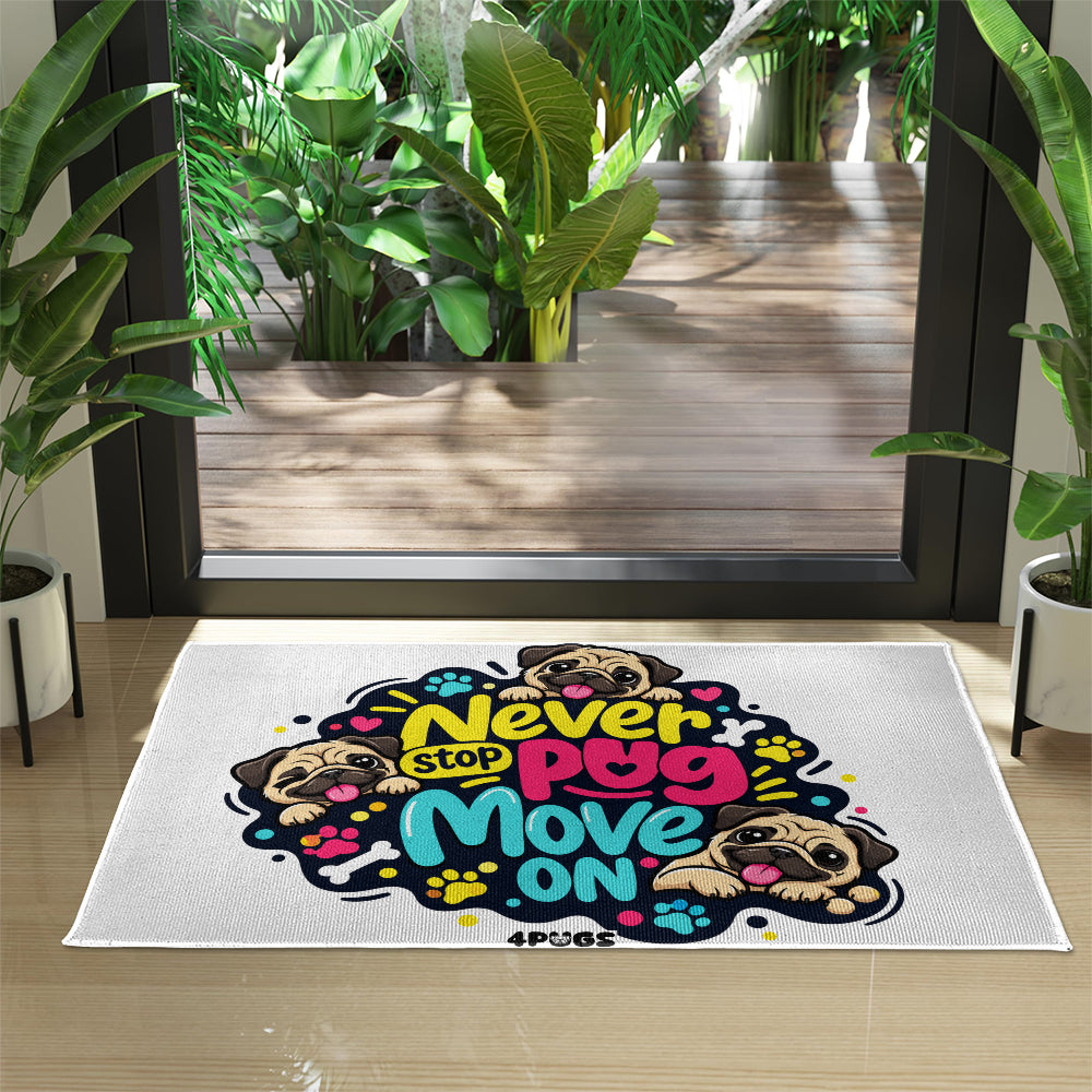 Zoey - Pug Welcome Door Mat