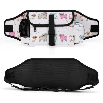 Stella - Pug Treat Training Pouch | Outdoor Storage Waist Bag