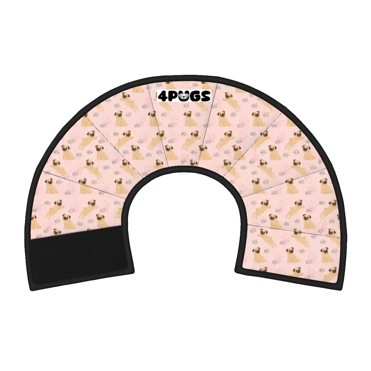 Maxy - Elizabethan Cone Collar Pug Fit