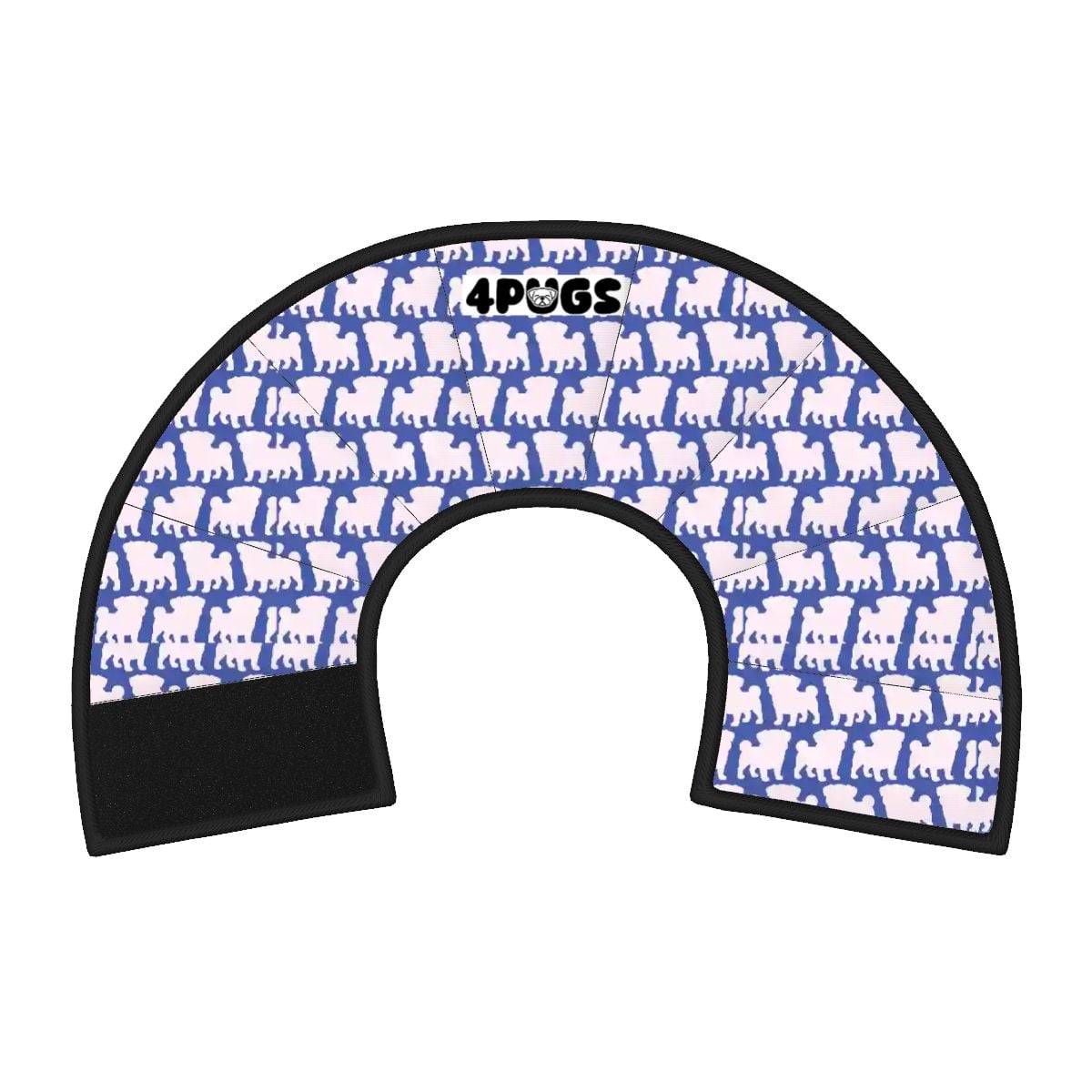Jack - Elizabethan Cone Collar Pug Fit