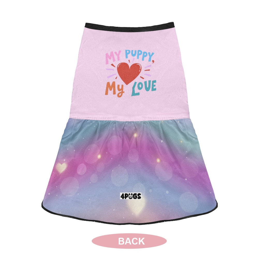 Zoe  - Pug Princess Dress