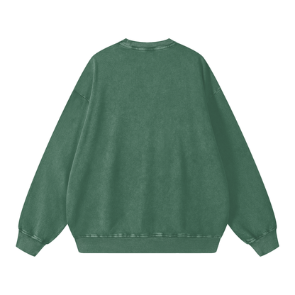 Bear - Snow Washed Oversized Sweatshirt