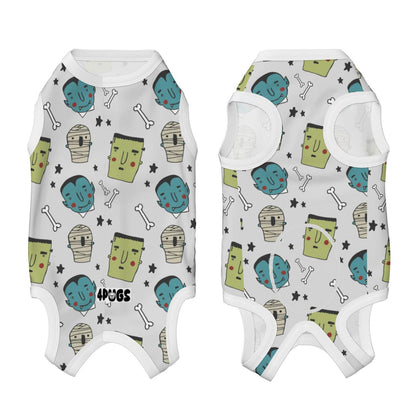 Ghost - Pug Surgery Recovery Suit