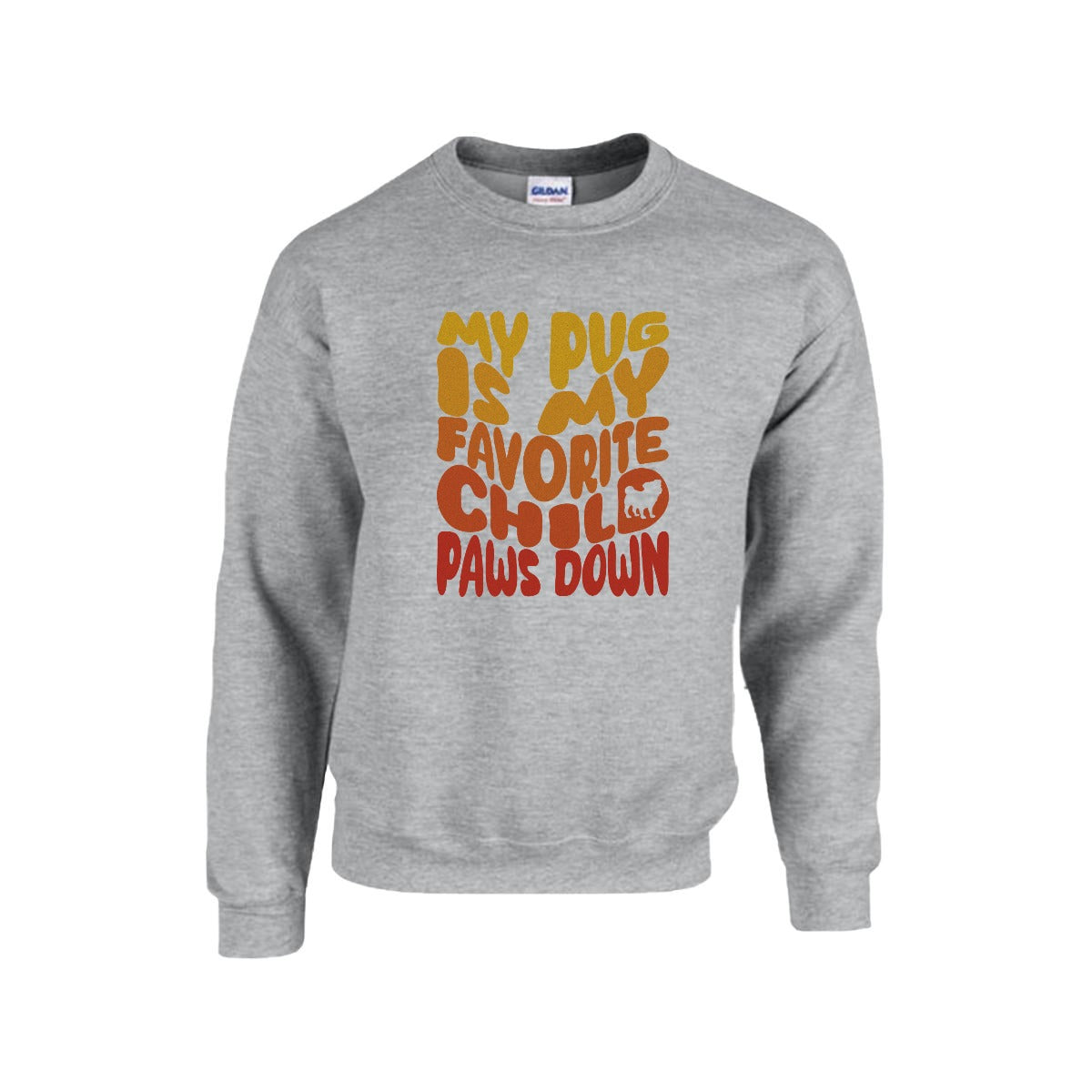 Zara - Unisex Cotton Sweater for Pug Lovers