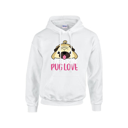 Max  - Pug Lover Hoodie – Essential Unisex Cotton Sweatshirt