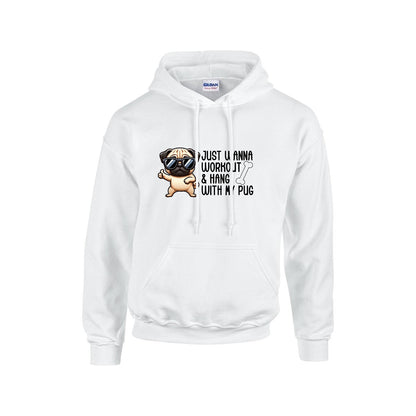 Chloe  - Pug Lover Hoodie – Essential Unisex Cotton Sweatshirt
