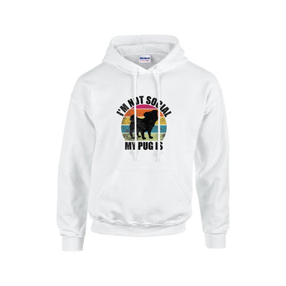 Mochi  - Pug Lover Hoodie – Essential Unisex Cotton Sweatshirt