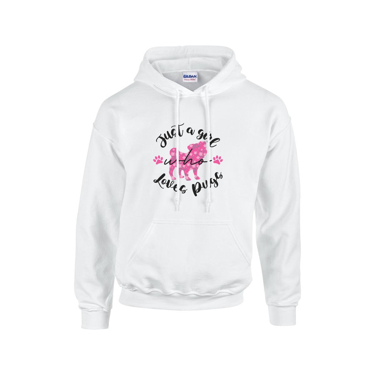 Bella  - Pug Lover Hoodie – Essential Unisex Cotton Sweatshirt