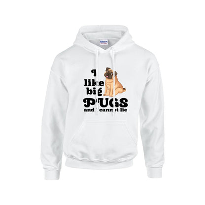 Milo  - Pug Lover Hoodie – Essential Unisex Cotton Sweatshirt