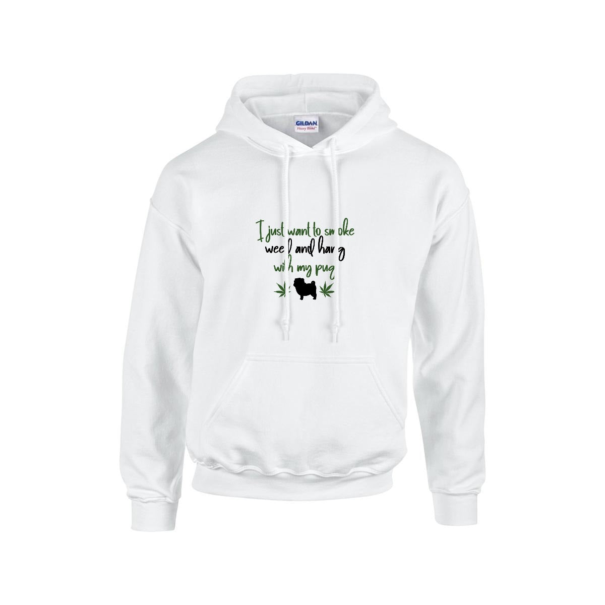 Percey  - Pug Lover Hoodie – Essential Unisex Cotton Sweatshirt