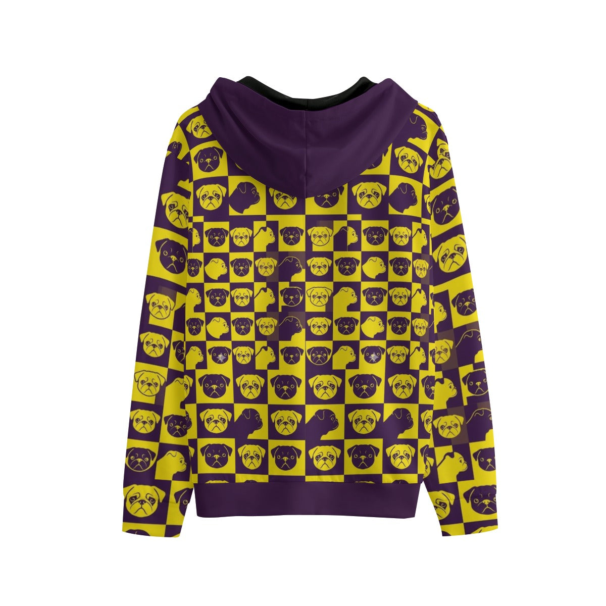 Hugo - Matching Dog & Owner Hoodie Set – All-Over Print human Sweatshirt