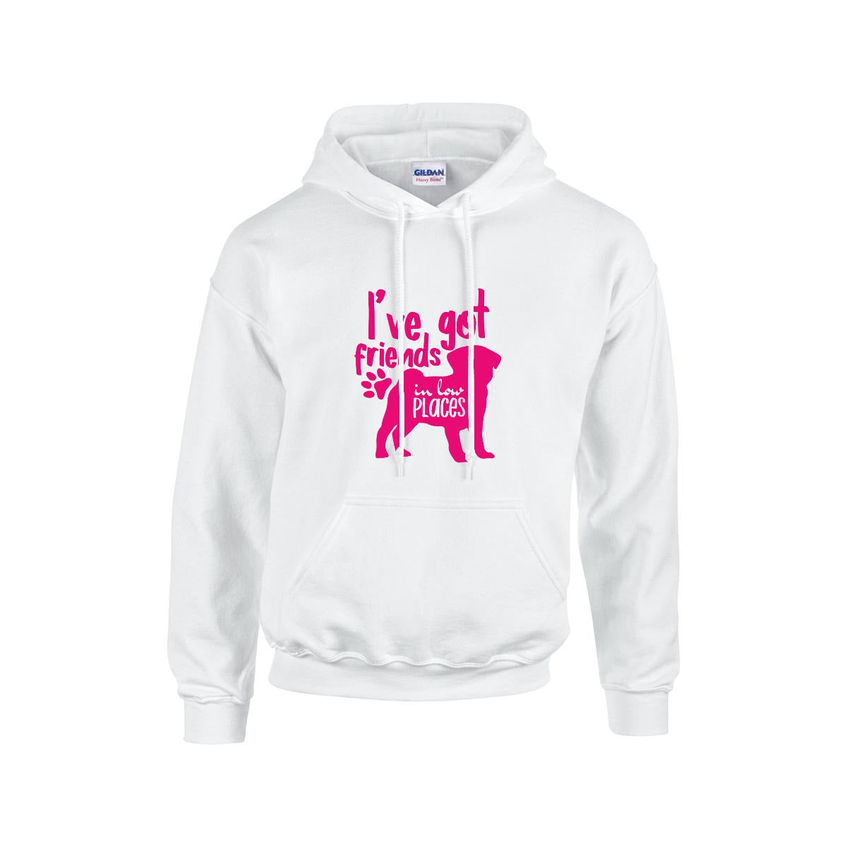 Indiguo  - Pug Lover Hoodie – Essential Unisex Cotton Sweatshirt