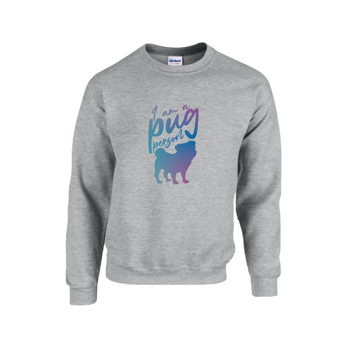 Skye - Unisex Cotton Sweater for Pug Lovers