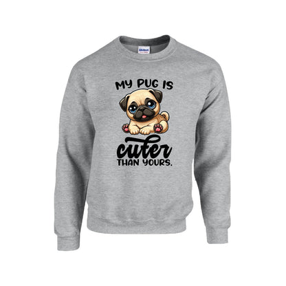 Titan - Unisex Cotton Sweater for Pug Lovers