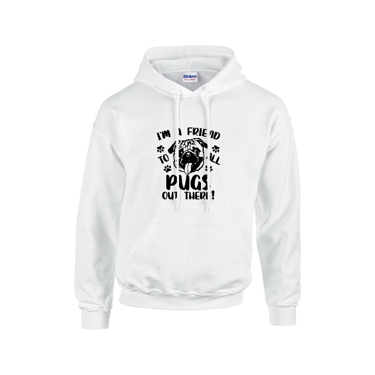 Appolo  - Pug Lover Hoodie – Essential Unisex Cotton Sweatshirt