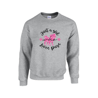 Coco - Unisex Cotton Sweater for Pug Lovers