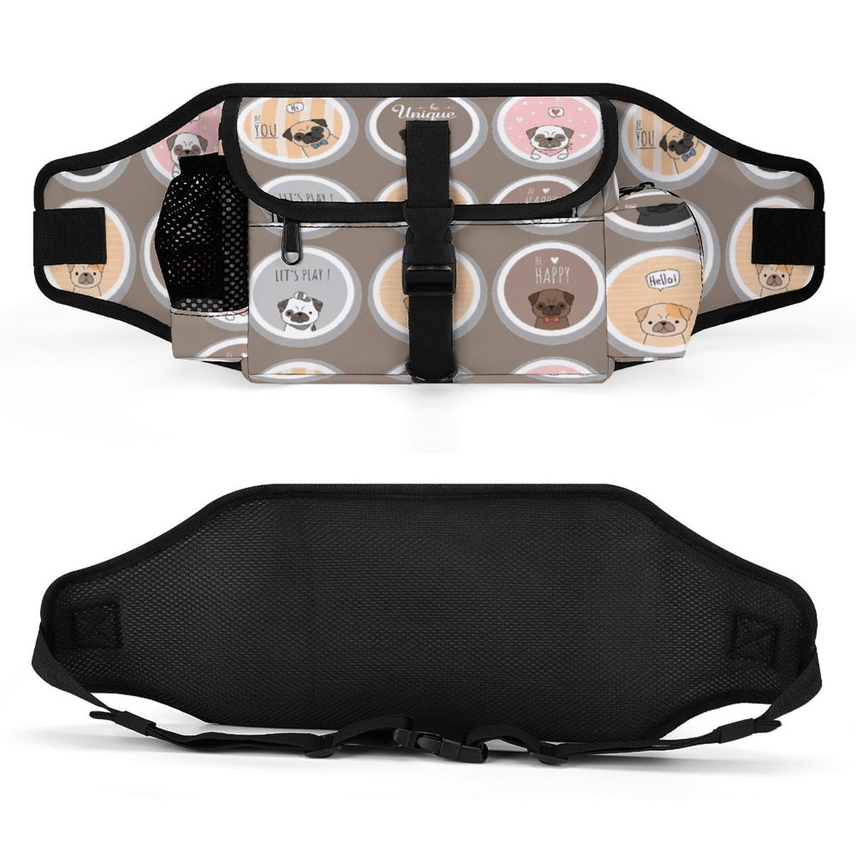 Thor - Pug Treat Training Pouch | Outdoor Storage Waist Bag