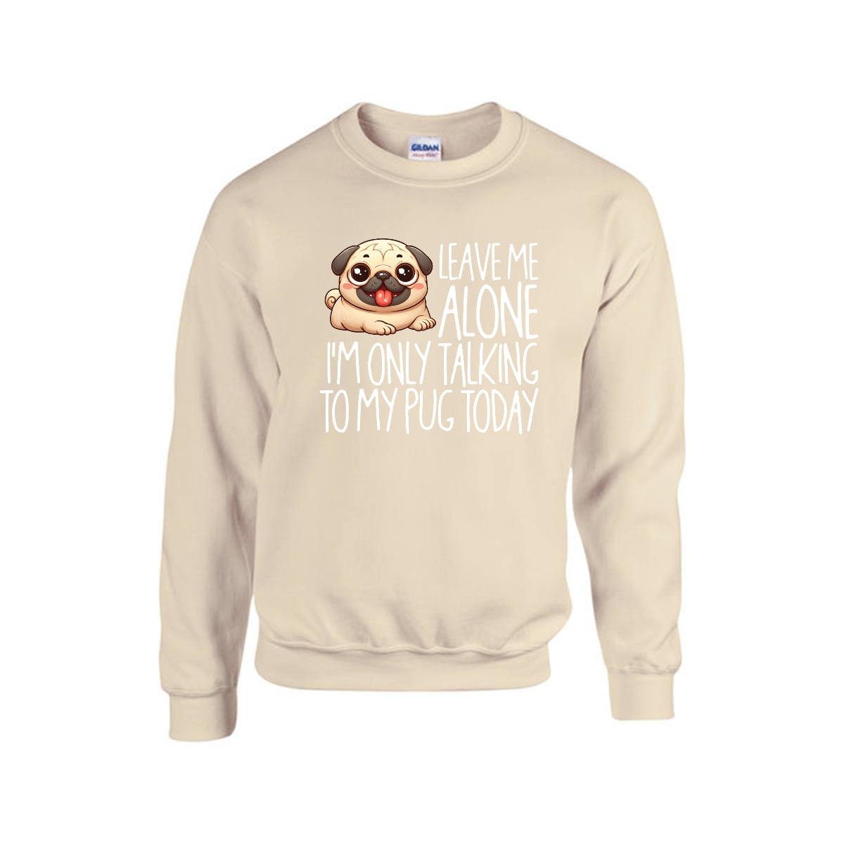 Bronx - Unisex Cotton Sweater for Pug Lovers