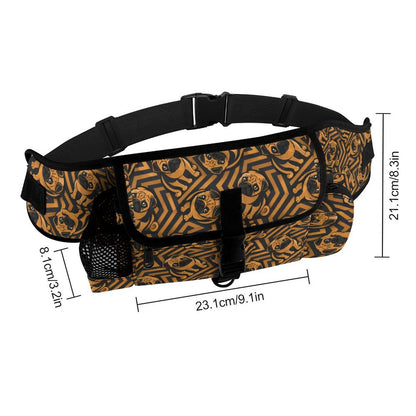 Rocco - Pug Treat Training Pouch | Outdoor Storage Waist Bag