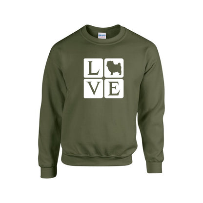 Luna - Unisex Cotton Sweater for Pug Lovers