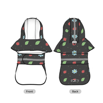 Koda - Reflective Pug Poncho