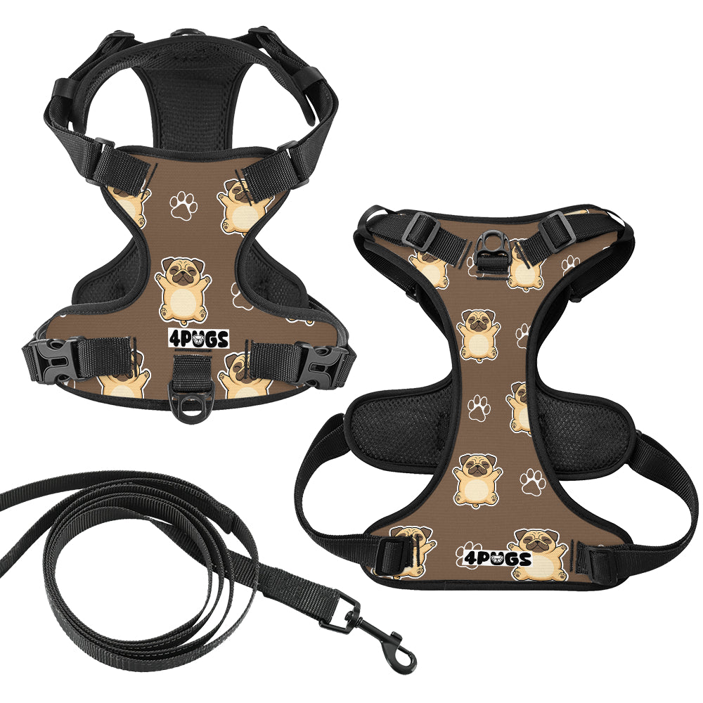 Bear - Pug Dog Harness