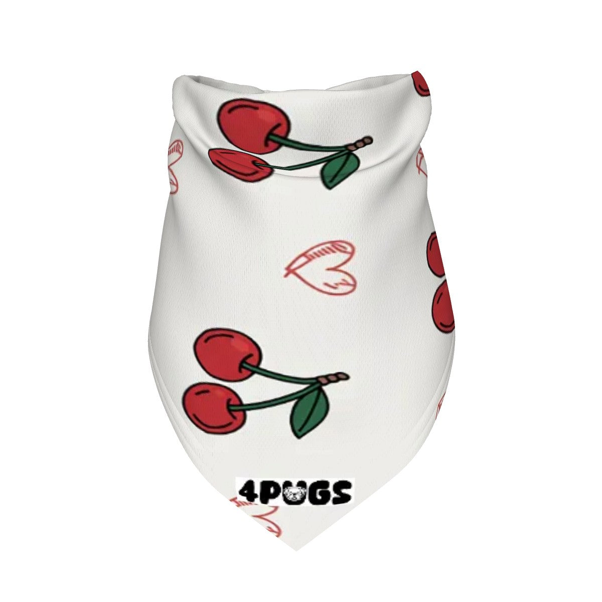 Peach - Pug Bandana