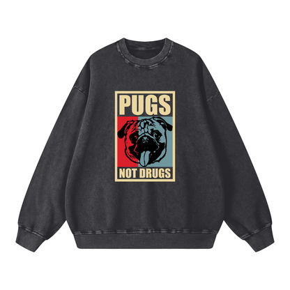 Winnie - Snow Washed Oversized Sweatshirt