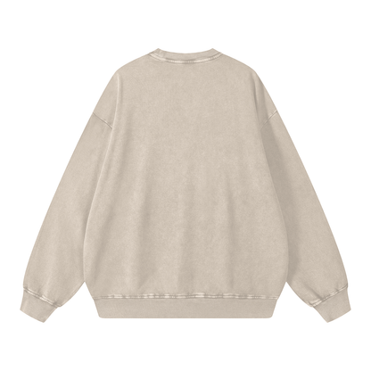 Bruno - Snow Washed Oversized Sweatshirt
