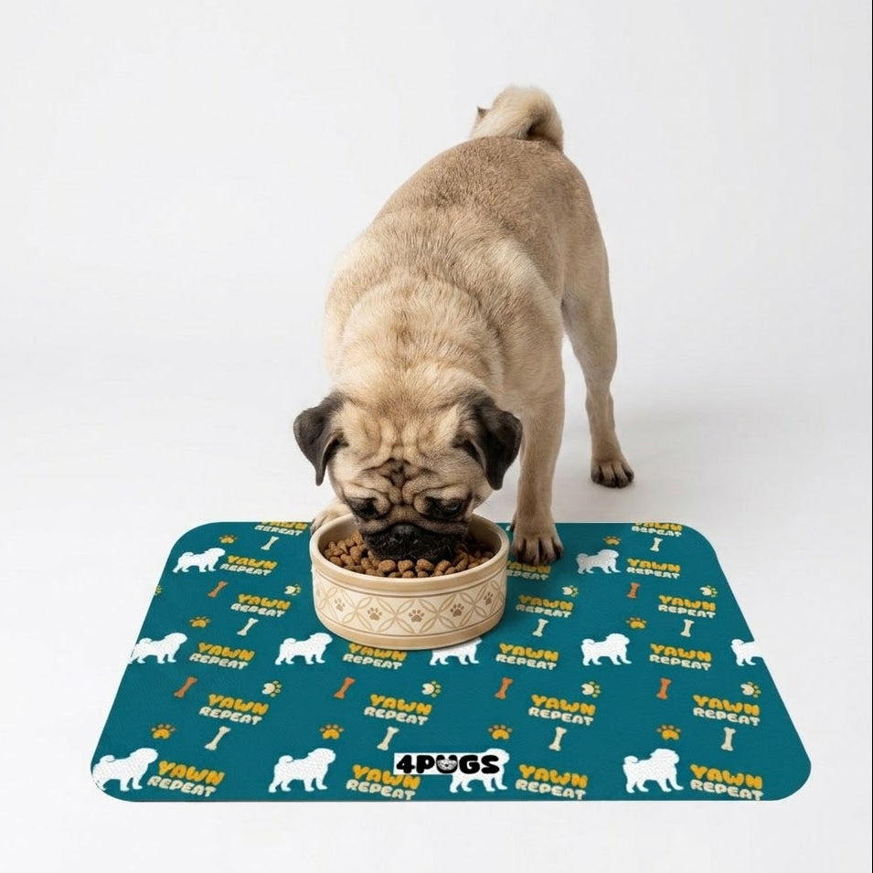 Mochi - Premium Leather Dog Food Mat