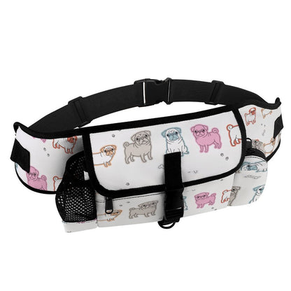 Stella - Pug Treat Training Pouch | Outdoor Storage Waist Bag
