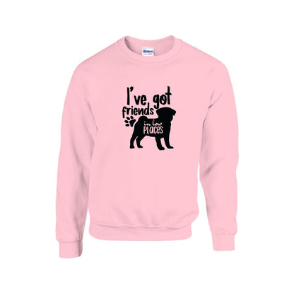 Rosey - Unisex Cotton Sweater for Pug Lovers