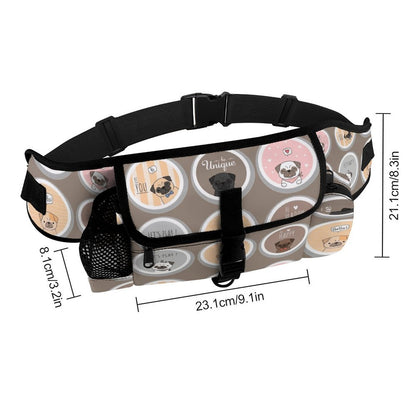 Thor - Pug Treat Training Pouch | Outdoor Storage Waist Bag