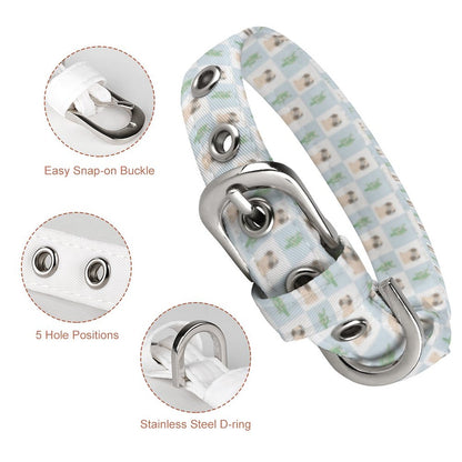 Mochi - Adjustable Pug Collar