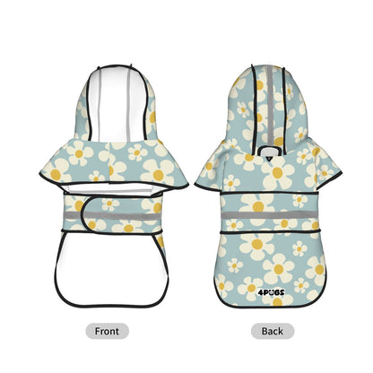 Ember  - Reflective Pug Poncho