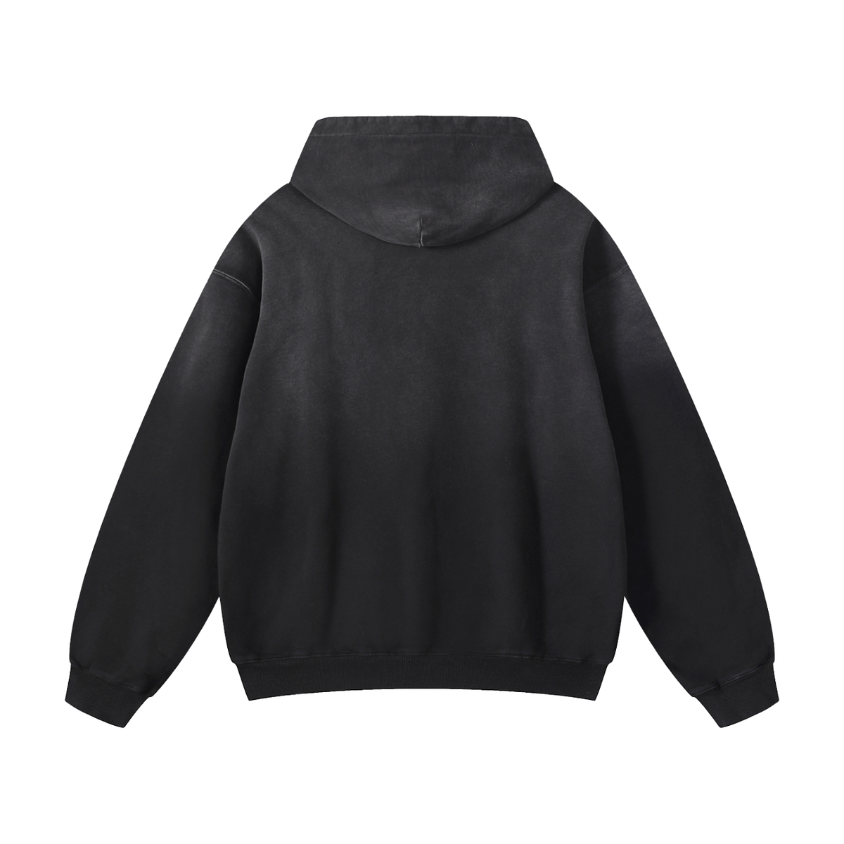 Roxy - Heavyweight Sunfade Pug Lover Hoodie – Oversized Streetwear Fit