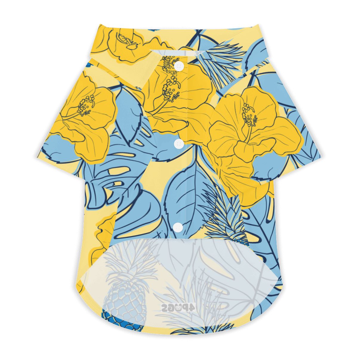 Teddy - Pug Hawaiian Shirt