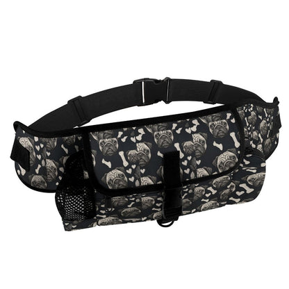 Finn - Pug Treat Training Pouch | Outdoor Storage Waist Bag