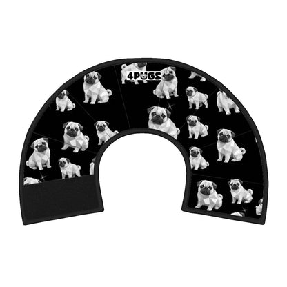 Max - Elizabethan Cone Collar Pug Fit