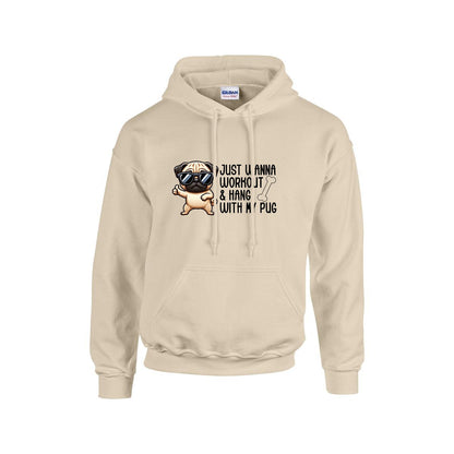 Chloe  - Pug Lover Hoodie – Essential Unisex Cotton Sweatshirt