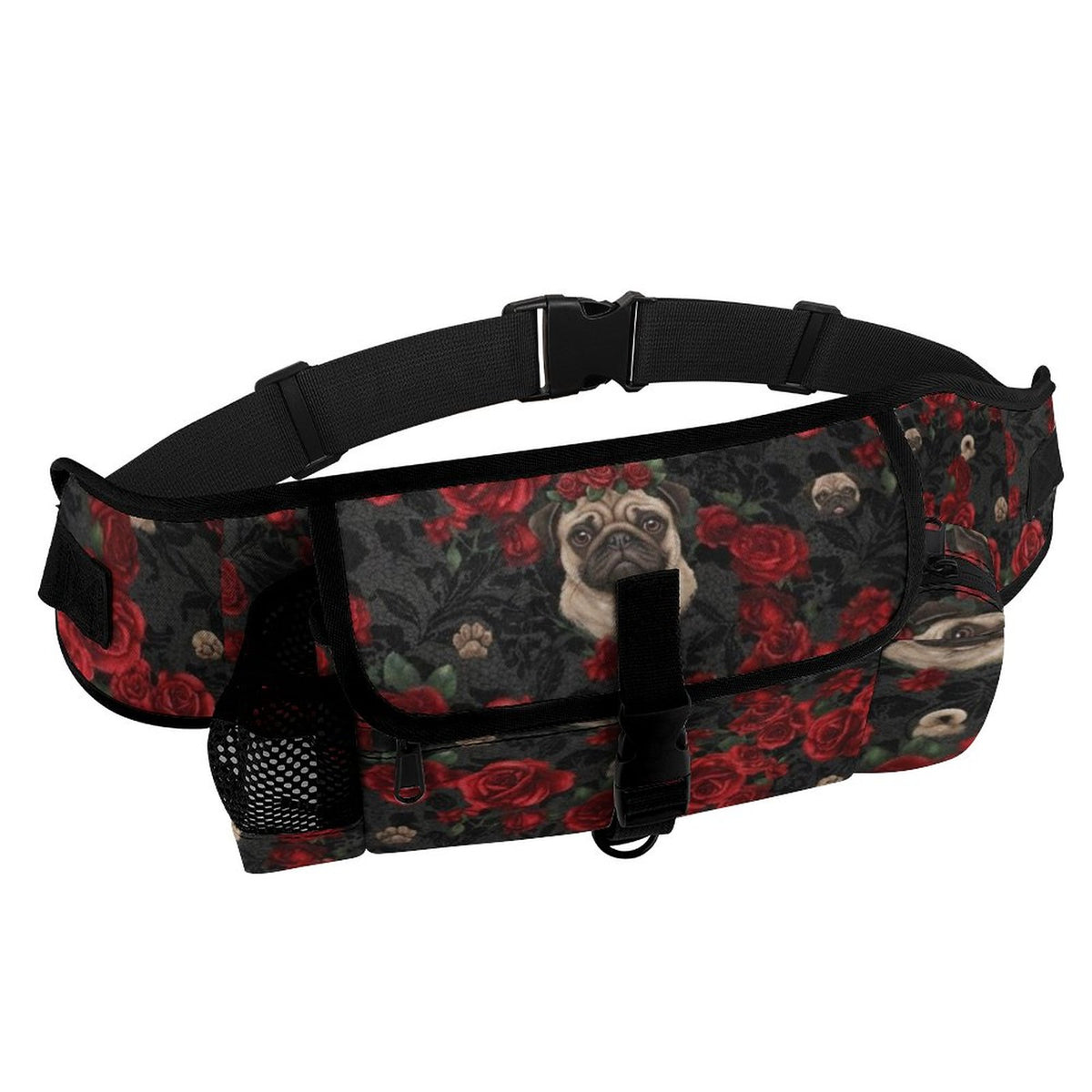 Cleo - Pug Treat Training Pouch | Outdoor Storage Waist Bag