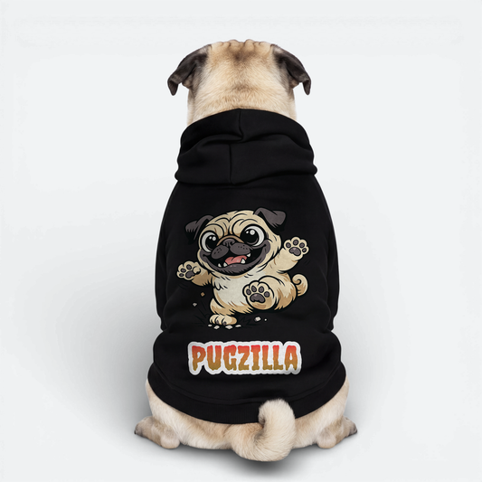 Eclipse - Pug Cotton Hoodie