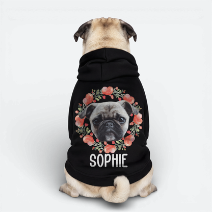 Sawyer - Personalized Pug Cotton Hoodie