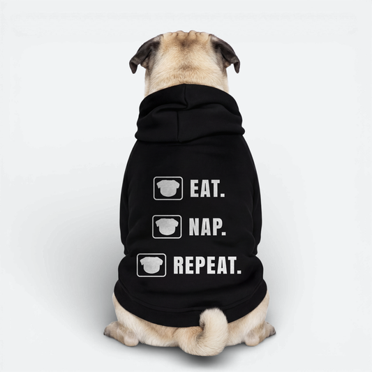 Layla - Pug Cotton Hoodie
