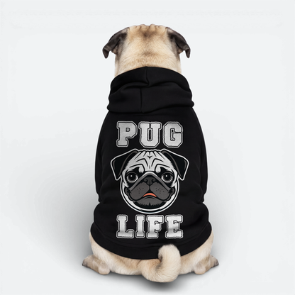 Belle - Pug Cotton Hoodie