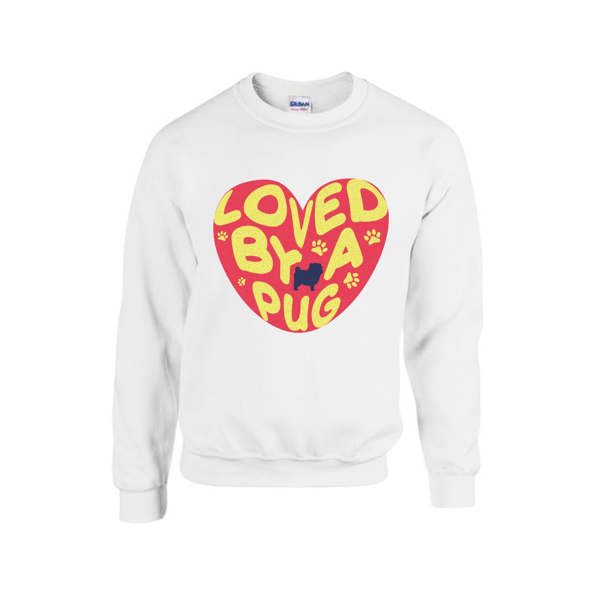 Zara - Unisex Cotton Sweater for Pug Lovers