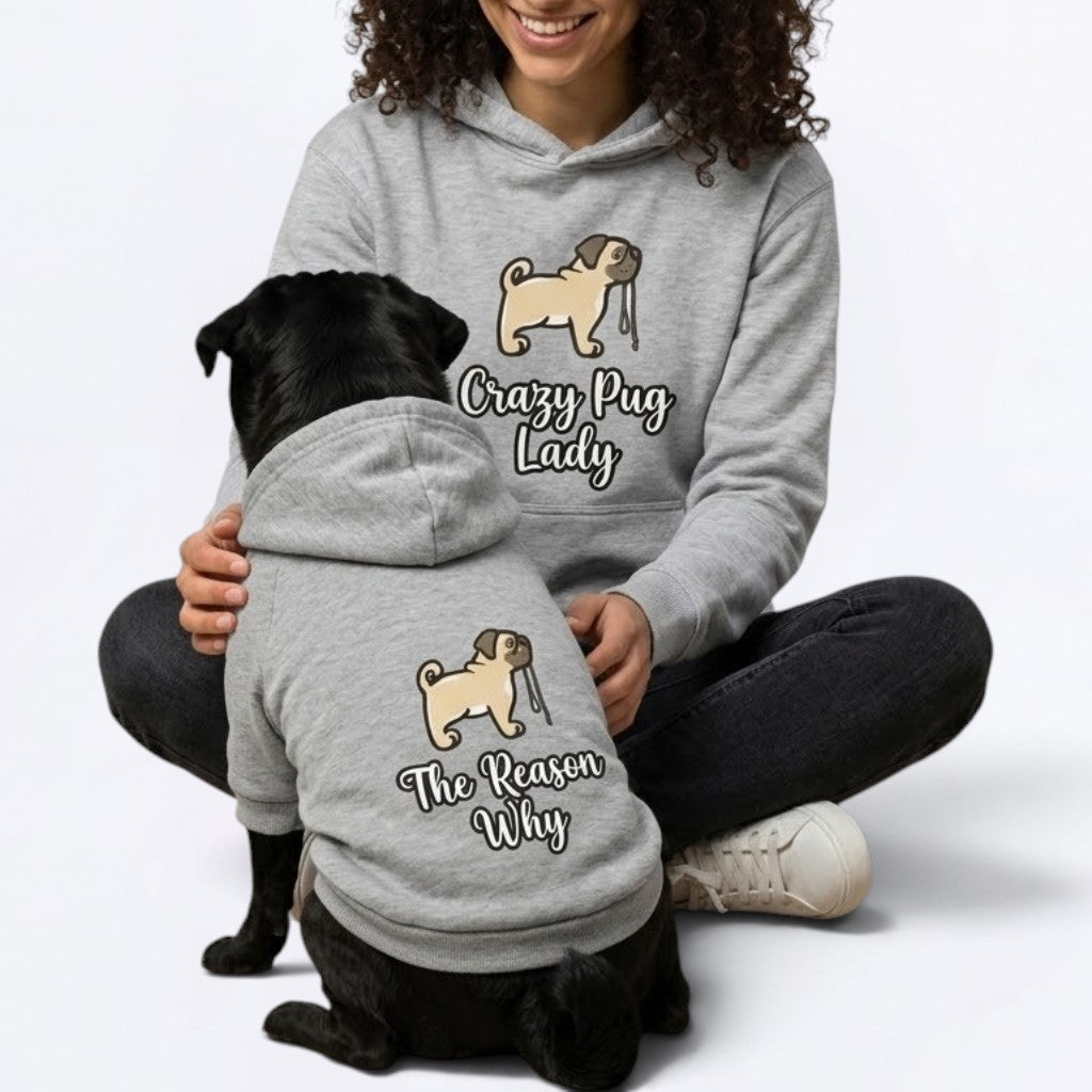 Nala - Cotton Dog Hoodie | Matching Pet Hoodie for Dog & Owner Set