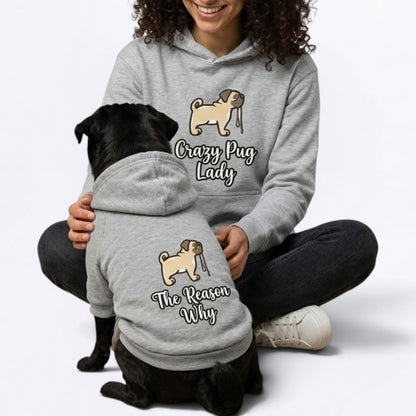 Nala - Cotton Dog Hoodie | Matching Pet Hoodie for Dog & Owner Set