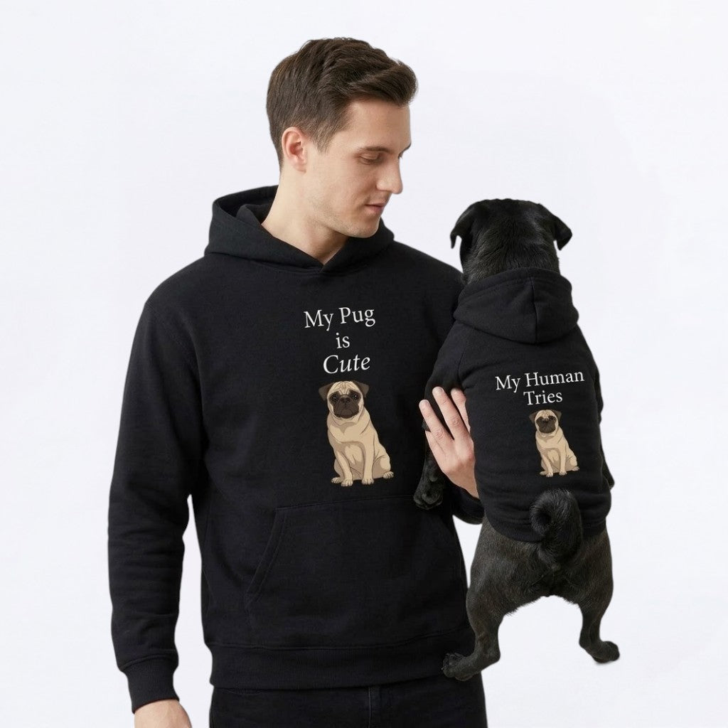 Zara - Cotton Dog Hoodie | Matching Pet Hoodie for Dog & Owner Set